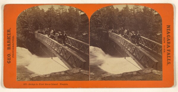 George Barker, Bridge to First Sister Island - Niagara.