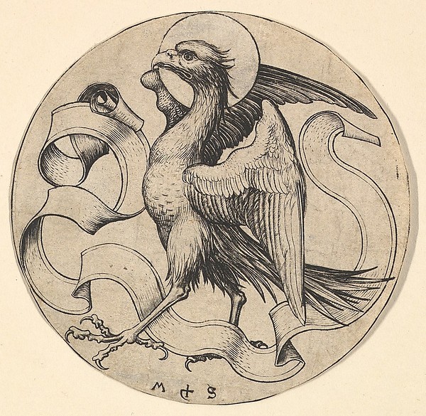 Martin Schongauer, The Eagle of Saint John