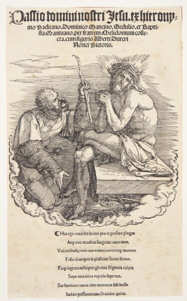 Albrecht Dürer, Titelblad med Kristus som smertensmand