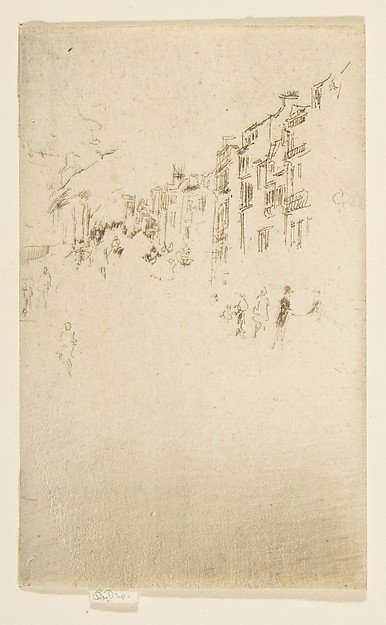 James McNeill Whistler, A Fragment of Piccadilly (Piccadilly)