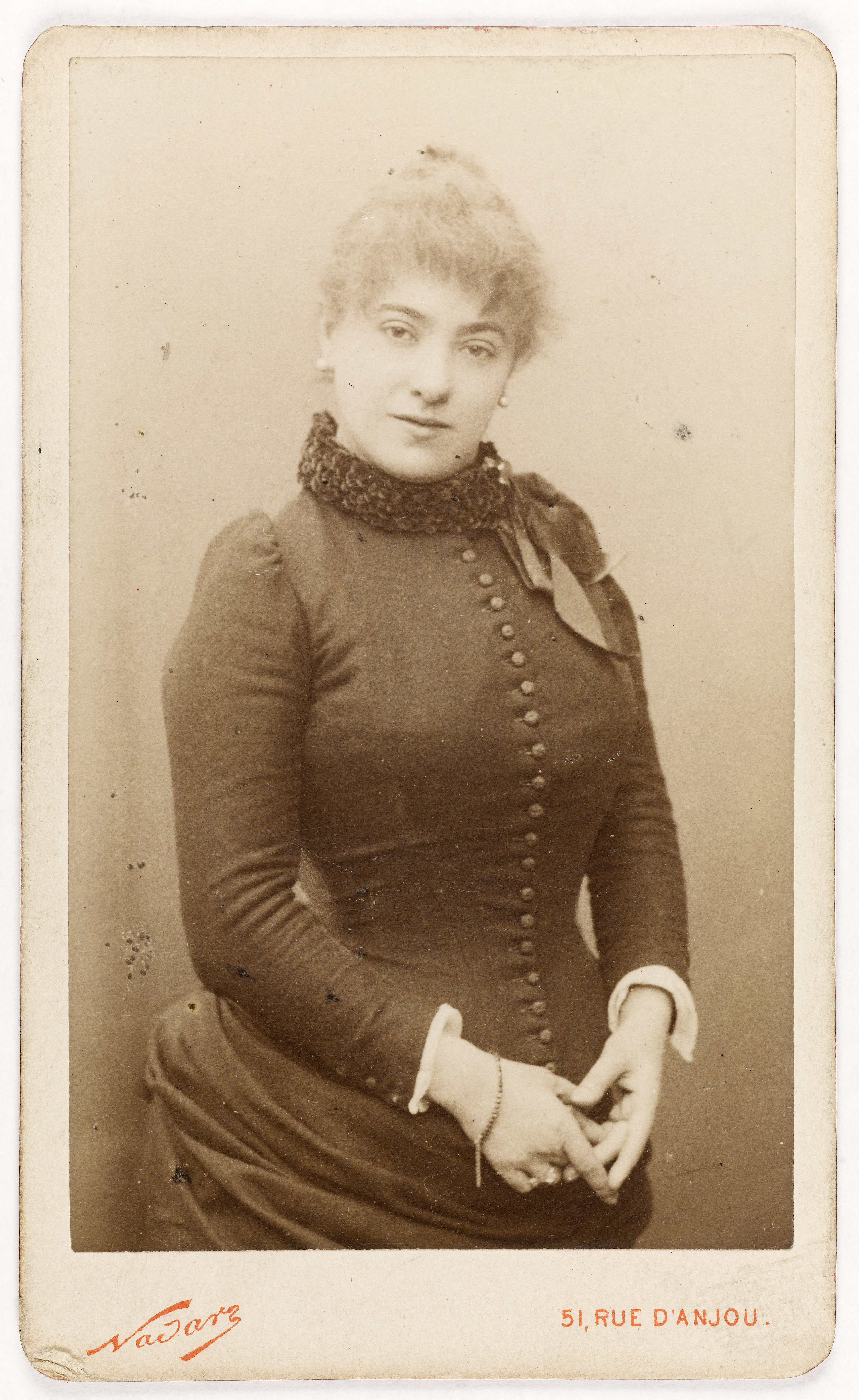 Atelier Nadar, Portrait de Théo, (Cécile Piccolo, épouse de Mr Vacher, dite), (1854-après 1901), (actrice)