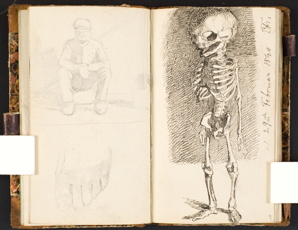 Lorenz Frølich, Skitsebog 18, 1840