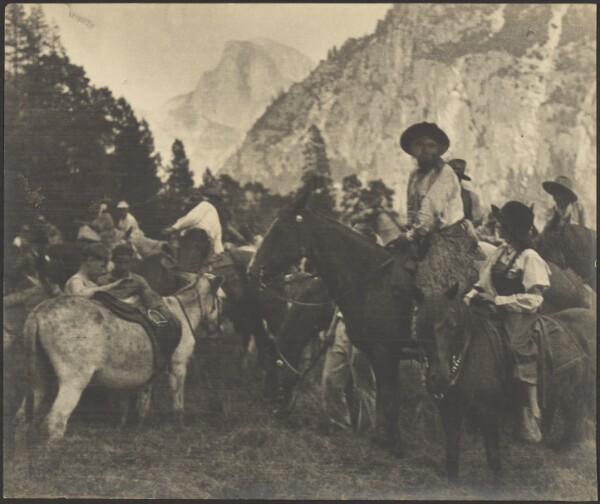 Louis Fleckenstein, [Men on Horseback]