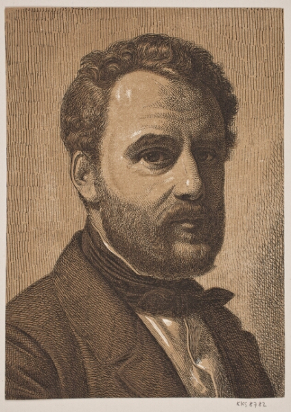 Constantin Hansen, Portræt af Wilhelm Marstrand
