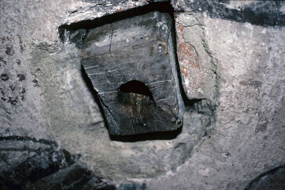 Rune Hammarling, Kalkmålning i Viksta kyrka, Viksta socken, Uppland 1986