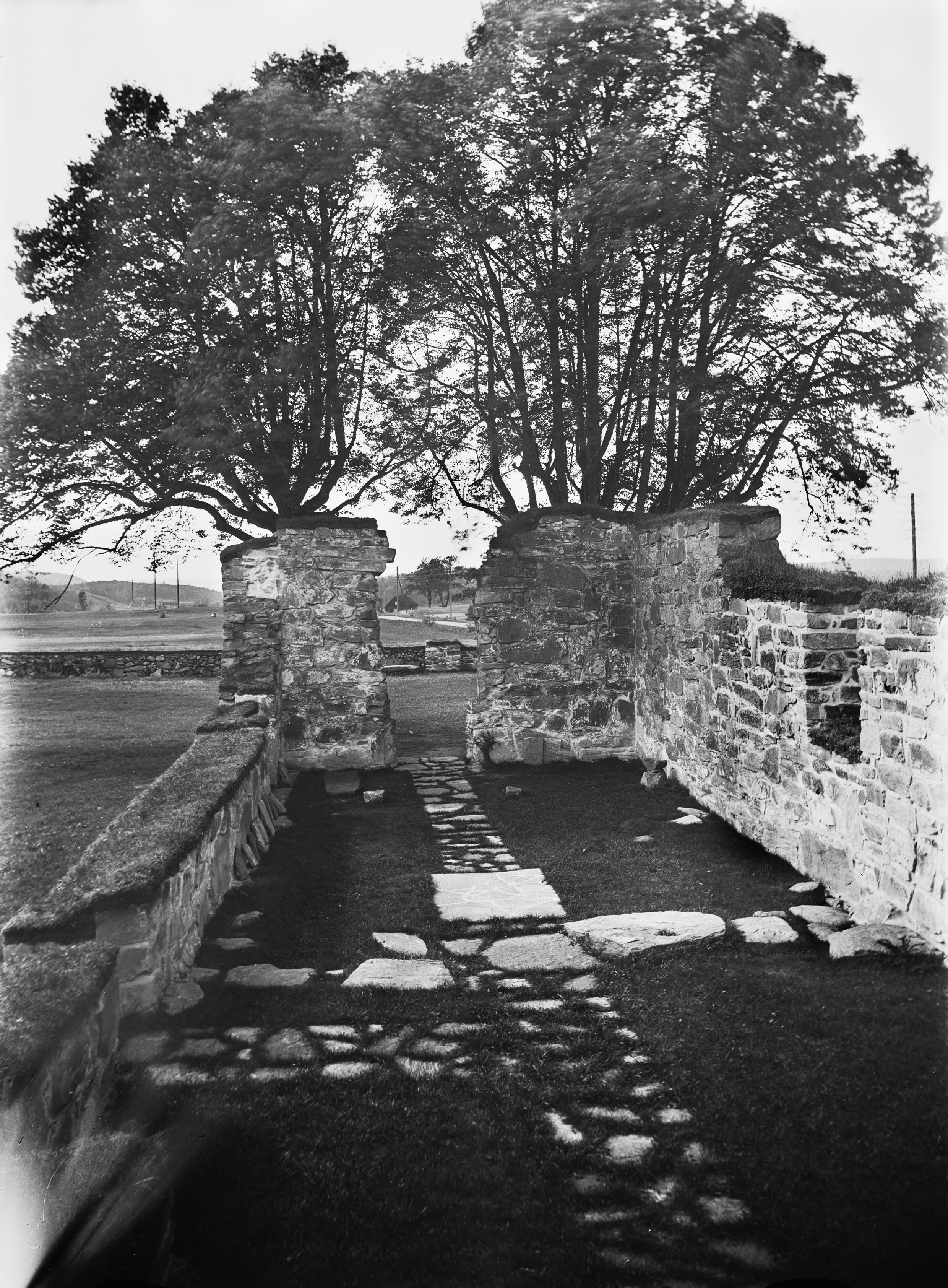 Axel Forssén, Skallsjö kyrkoruin