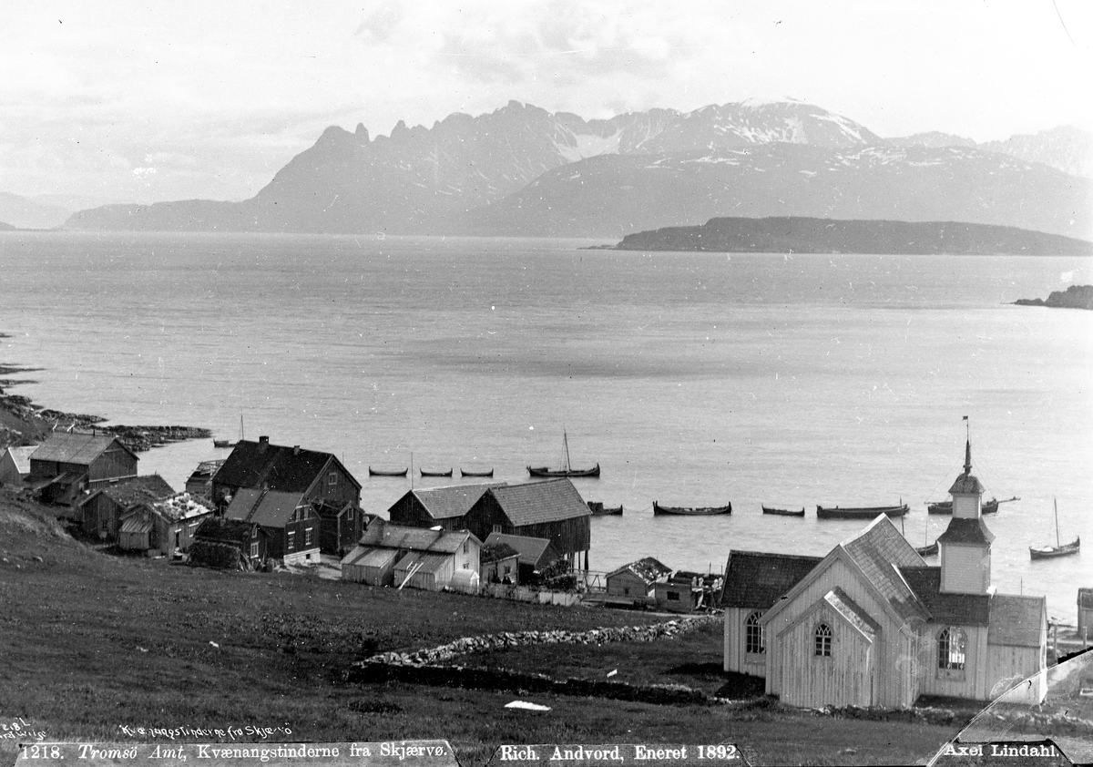 Axel Lindahl, Prot: Kvænangstinderne fra Skjærvø