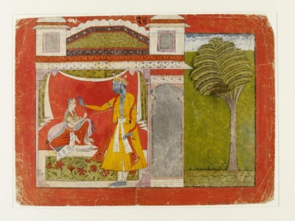 Unknown, Krishna and Radha