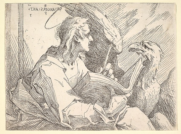 Bartholomeus Spranger, Saint John the Evangelist