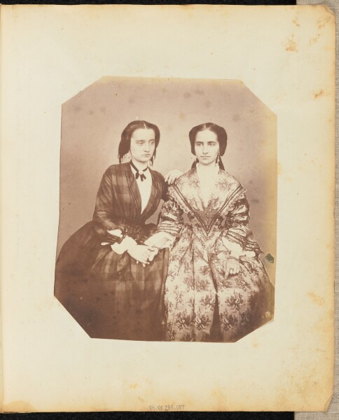 Jakob Höflinger, [Portrait of two women]