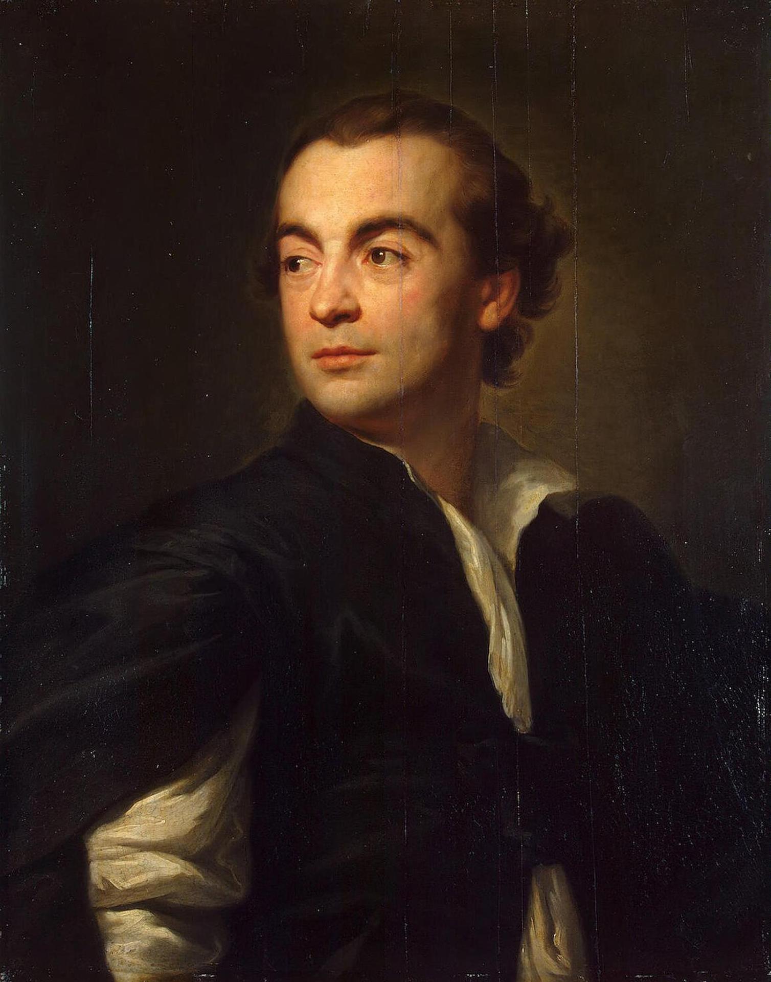 Anton Raphael Mengs, Portrait of Johann Joachim Winckelmann (?)