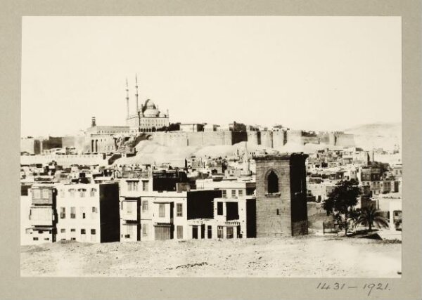 K.A.C. Creswell, The Citadel of Salah el-Din from the southeast, Cairo