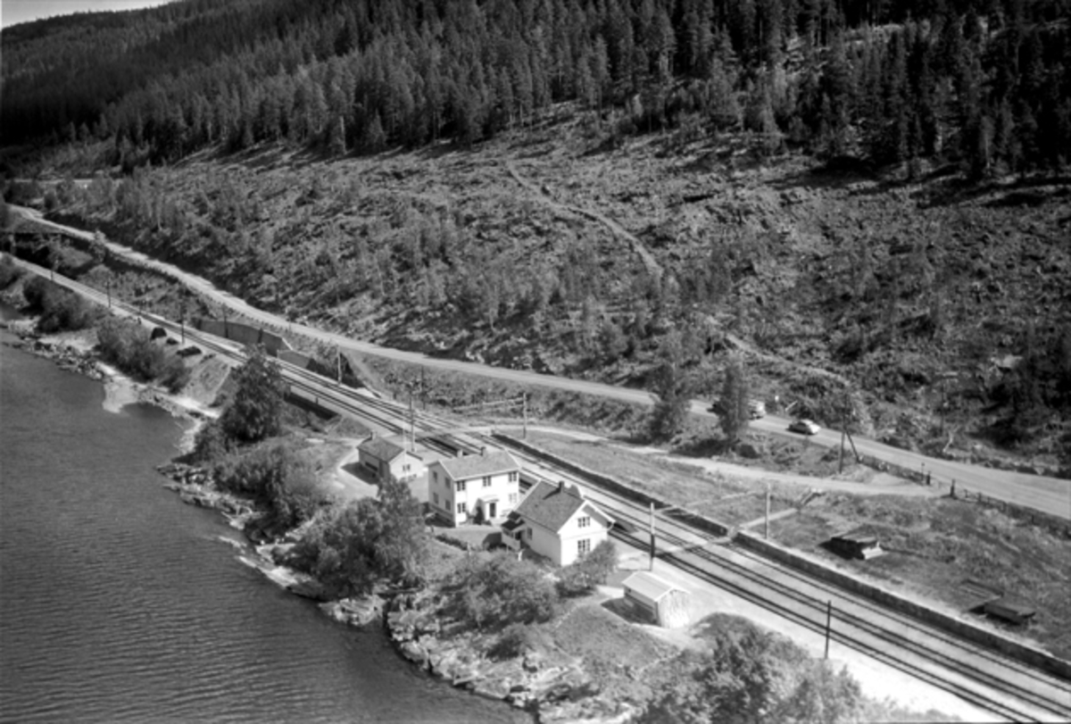 Widerøes Flyveselskap A/S, STRANDLYKKJA STASJON, FLYFOTO