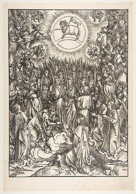 Albrecht Dürer, The Adoration of the Lamb, from "The Apocalypse"