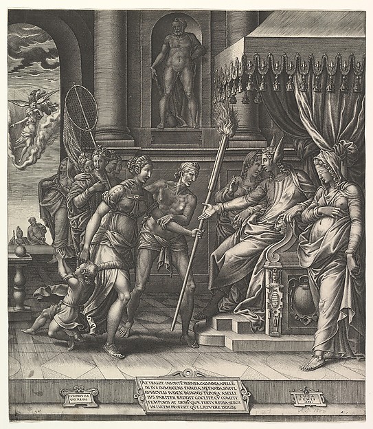 Giorgio Ghisi, The Calumny of Apelles