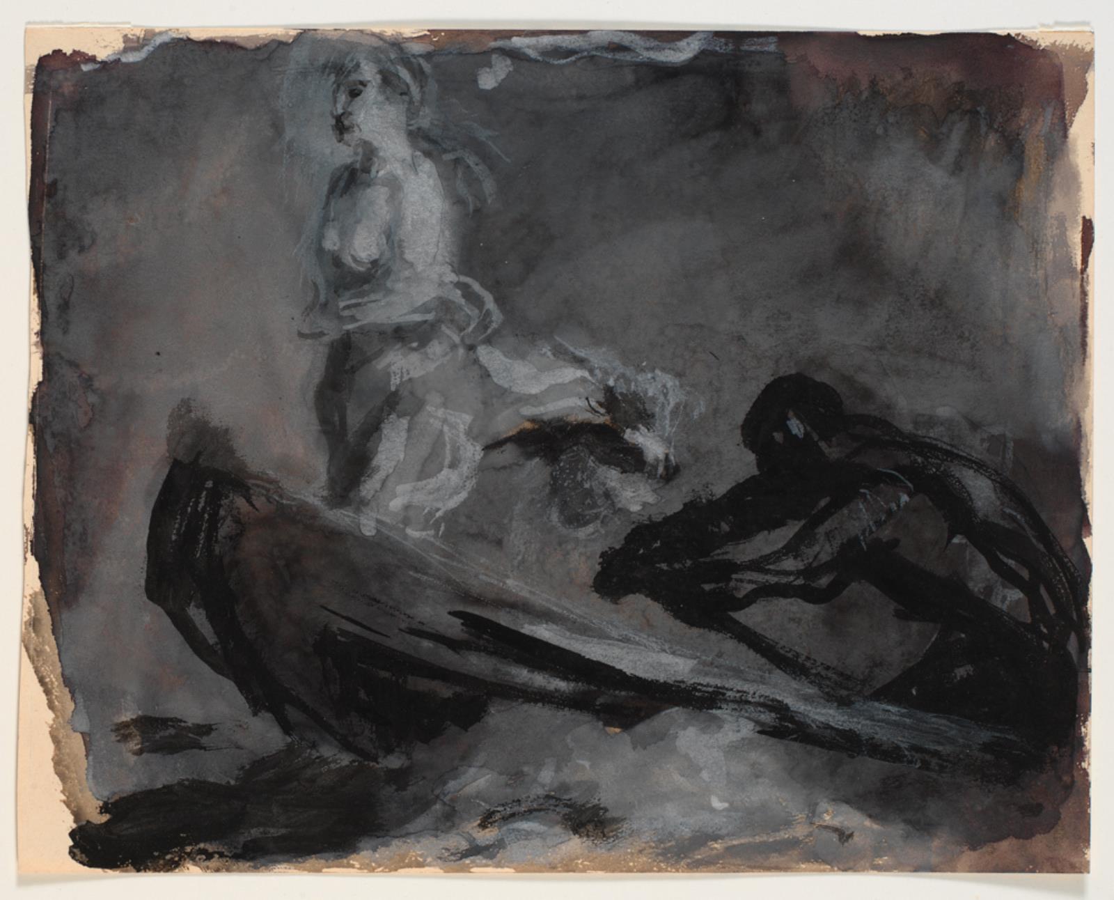 Oluf Hartmann, Charons båd. Psyke føres over floden Styx