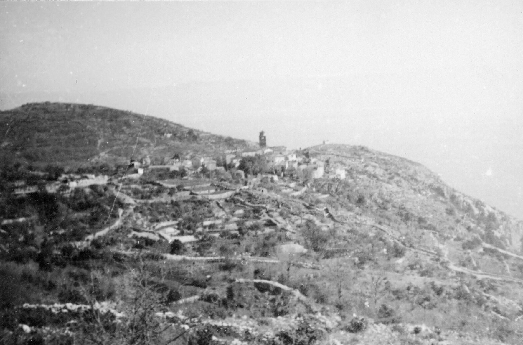 Branko Fučić, Brseč (Mošćenička Draga), panorama s juga