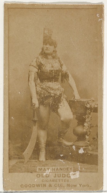 Goodwin & Company, May Handey, from the Actors and Actresses series (N171) for Old Judge Cigarettes