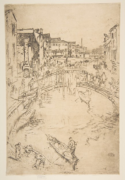 James McNeill Whistler, The Bridge, Santa Marta