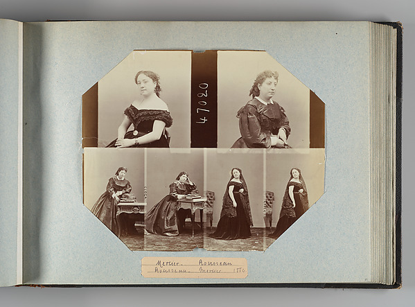 André-Adolphe-Eugène Disdéri, Mlle Mercier; Mlle Rousseau