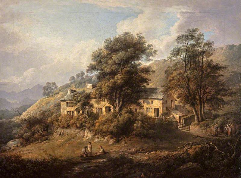 Alexander Nasmyth, Elleray (The Old Cottage at Elery in Westmoreland, the seat of John Wilson Esqr)