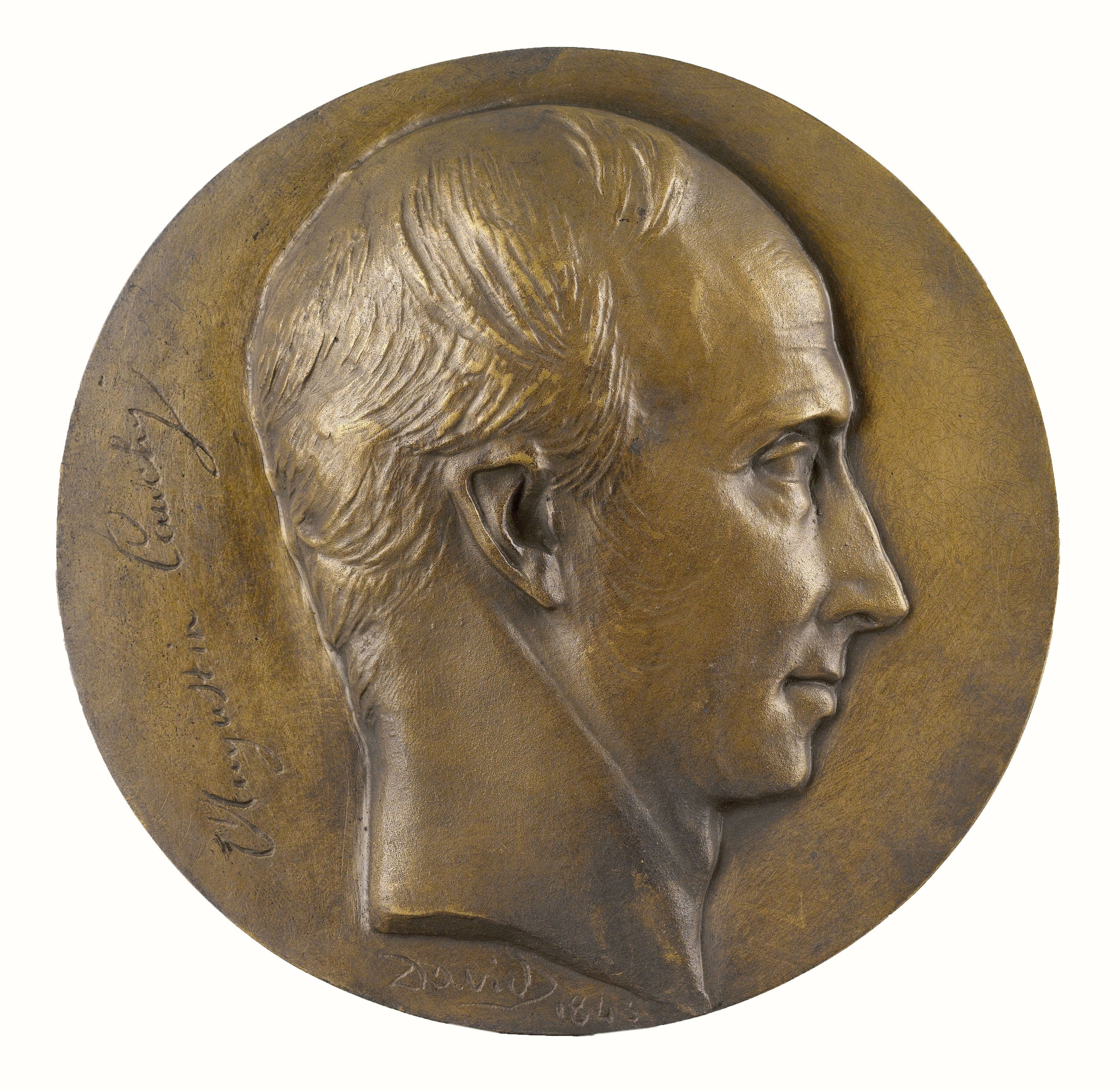 David d'Angers, Portrait d'Augustin-Louis Cauchy (1789-1857), mathématicien