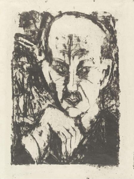 Ernst Ludwig Kirchner, Kopf Sternheim