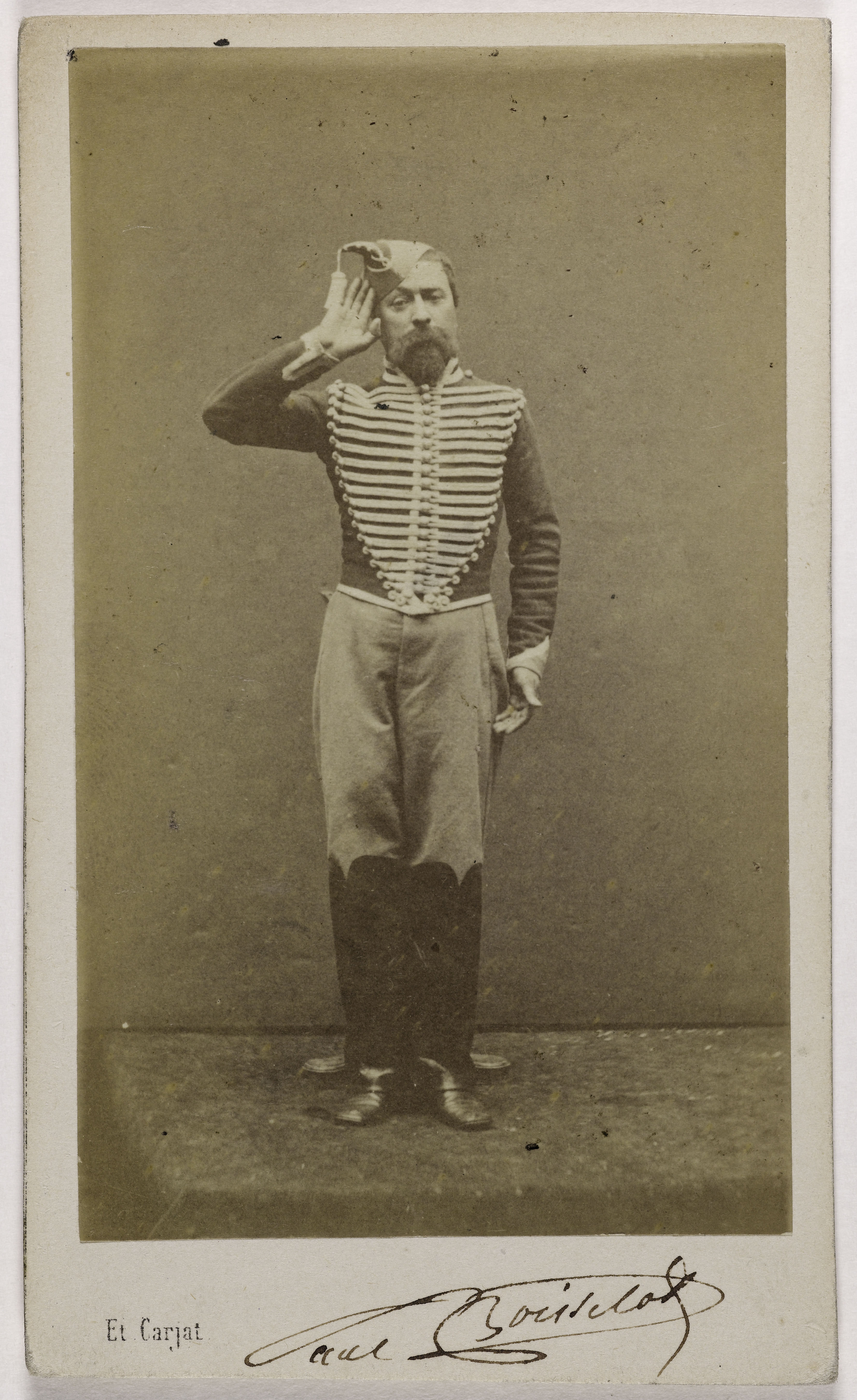 Carjat & Cie, Portrait de Paul Boisselot (Paulin Louis Boisselot dit, 1829-1905), acteur