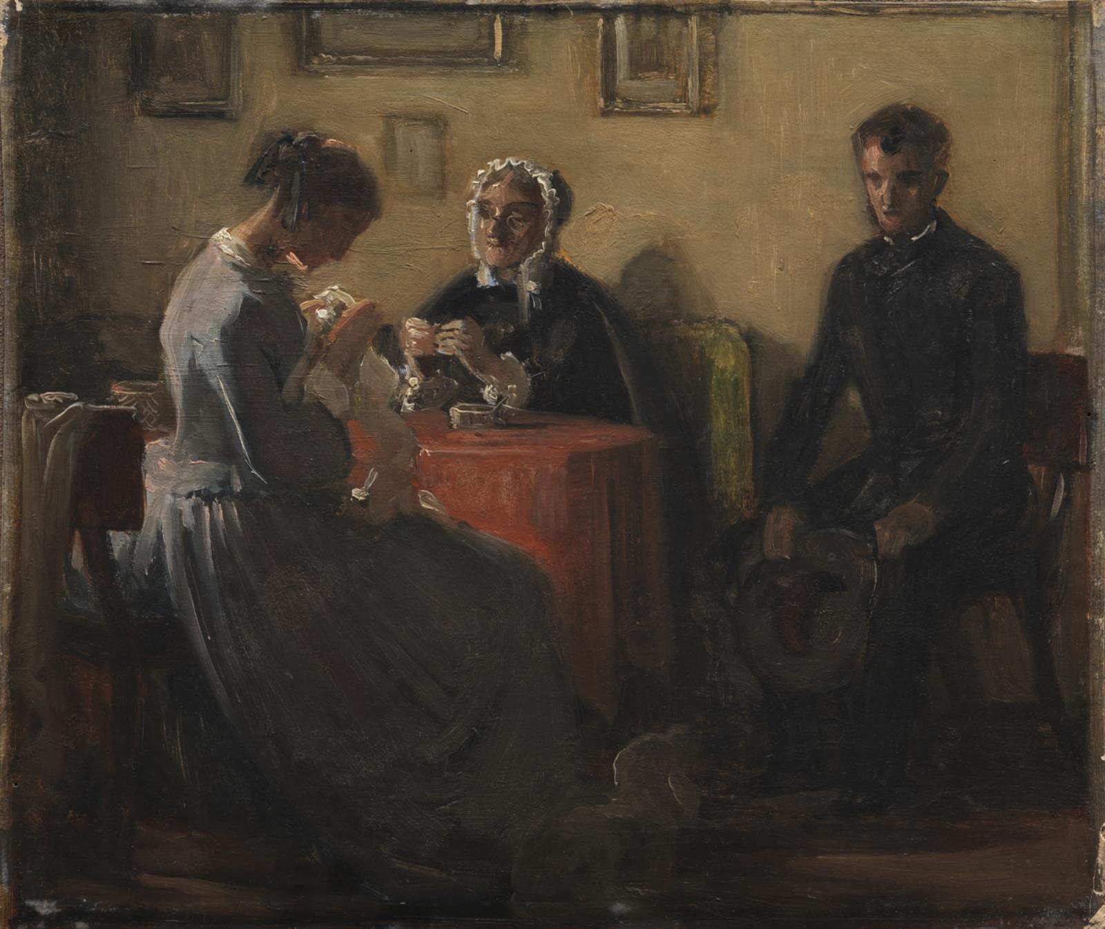 Wilhelm Marstrand, Frierens besøg