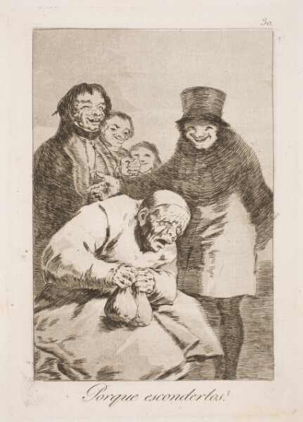 Francisco de Goya, Hvorfor gemme dem?