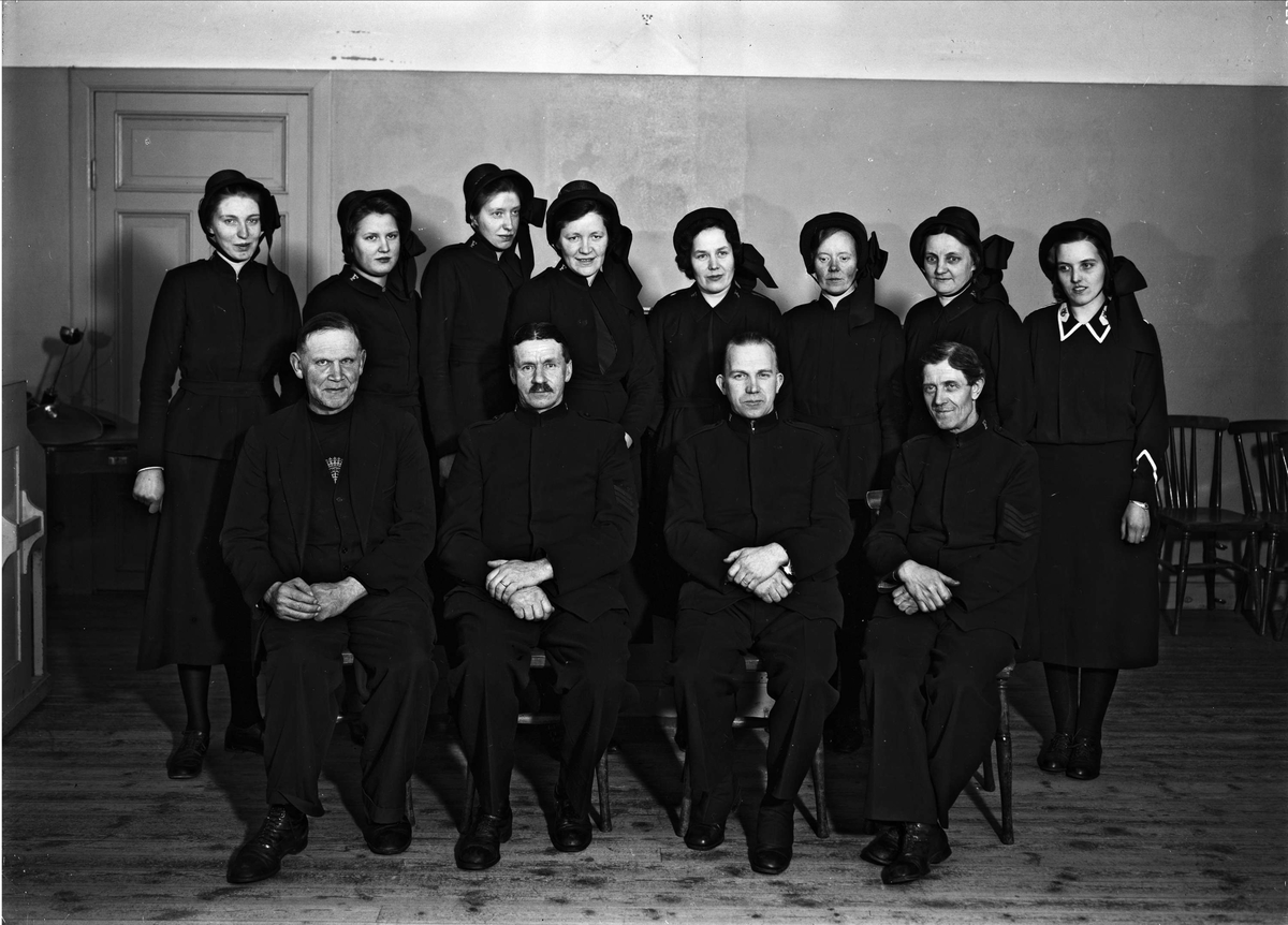 Paul Sandberg, Group Retreat - Soldiers, Uppsala 1943
