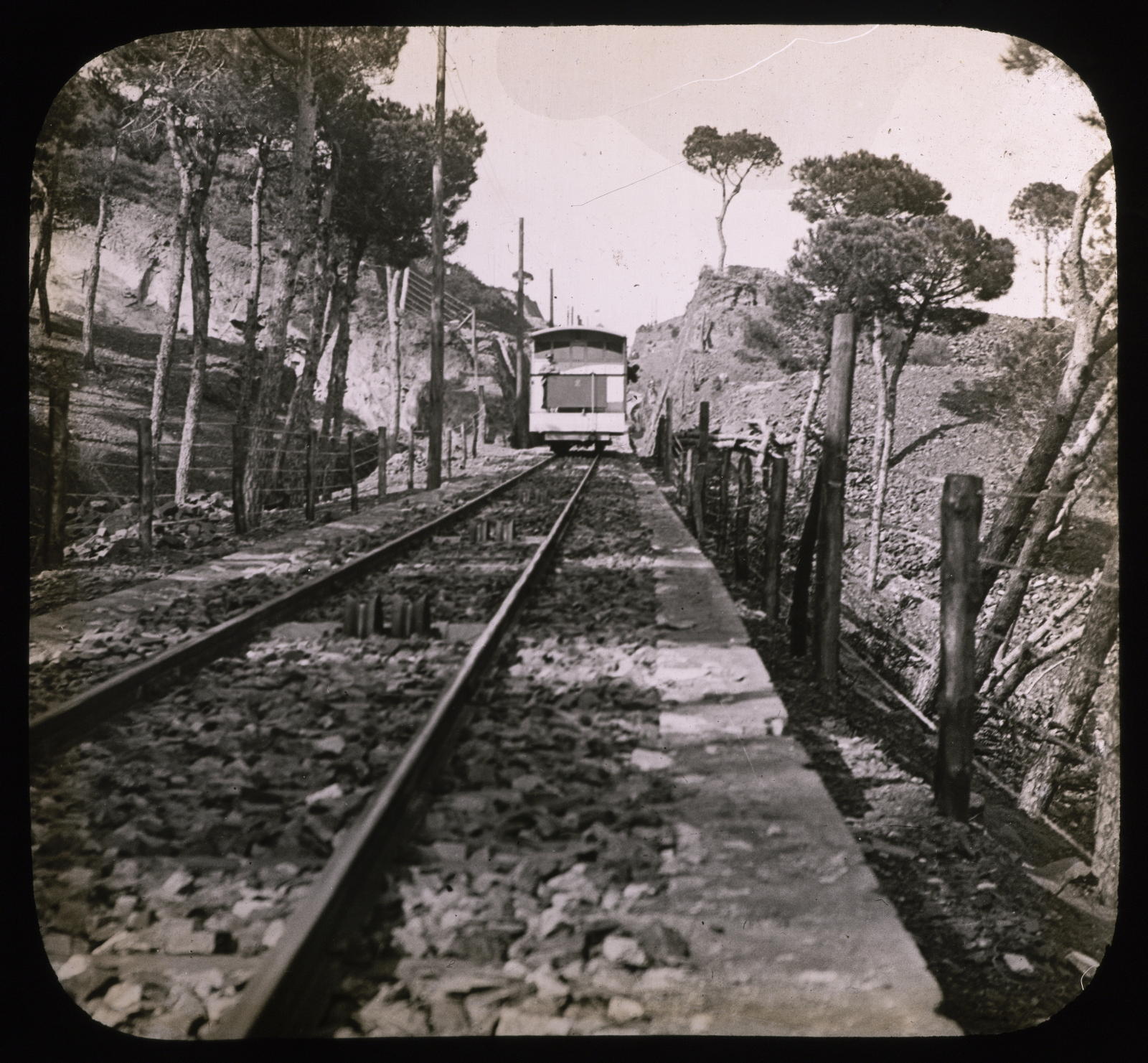 Desconegut, Barcelona. Funicular in Tibidabo