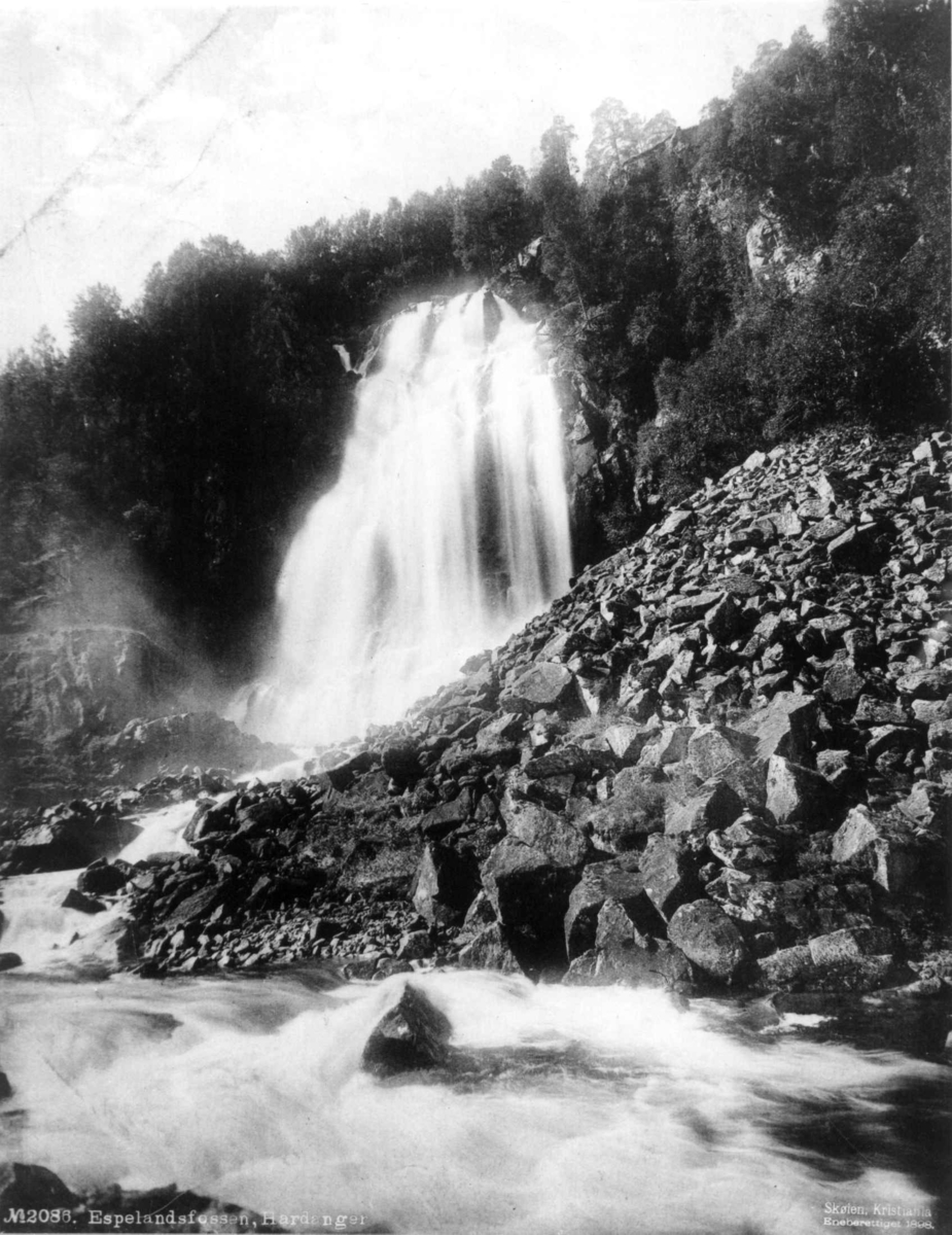 Marthinius Skøien, Espelandsfossen, Granvin, Hordaland.