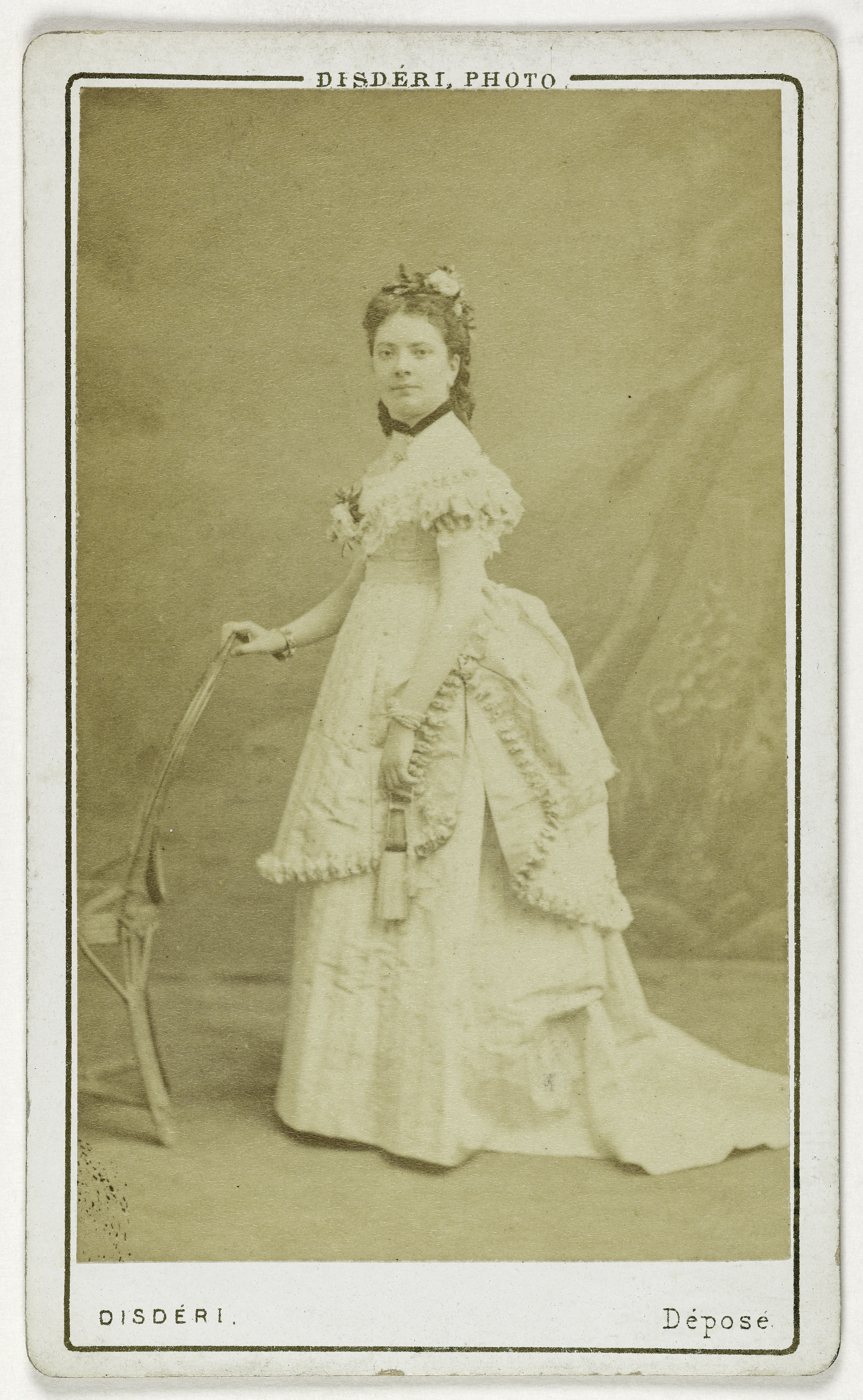 André-Adolphe-Eugène Disdéri, Portrait de Godebert, (actrice)