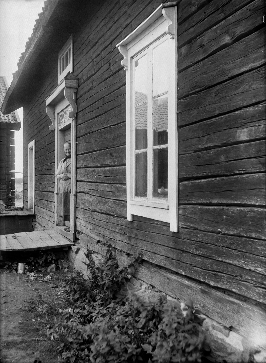 Paul Sandberg, Bryggstuga - Joh. Andersson, Kåtorp, Häverö socken, Uppland 1932
