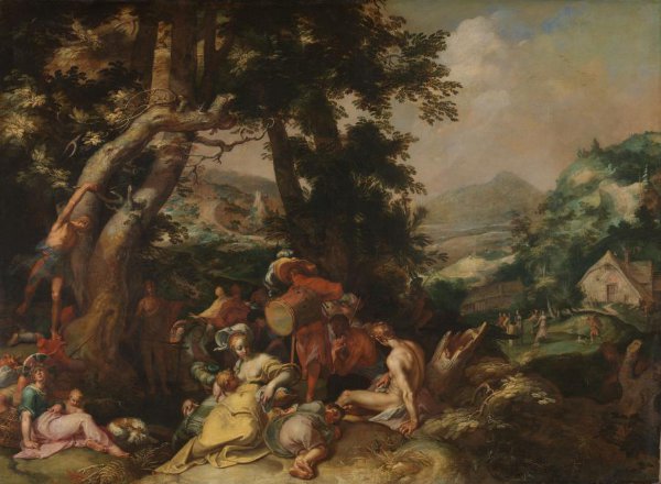 Abraham Bloemaert, Prediking van Johannes de Doper