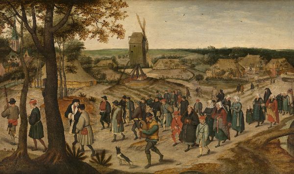 Pieter Brueghel II, A Wedding Procession