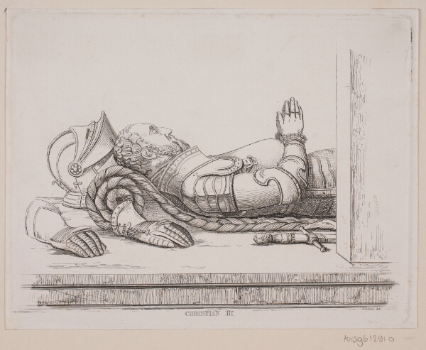 Julius Magnus-Petersen, Christian III. Fra monumentet i Roskilde Domkirke