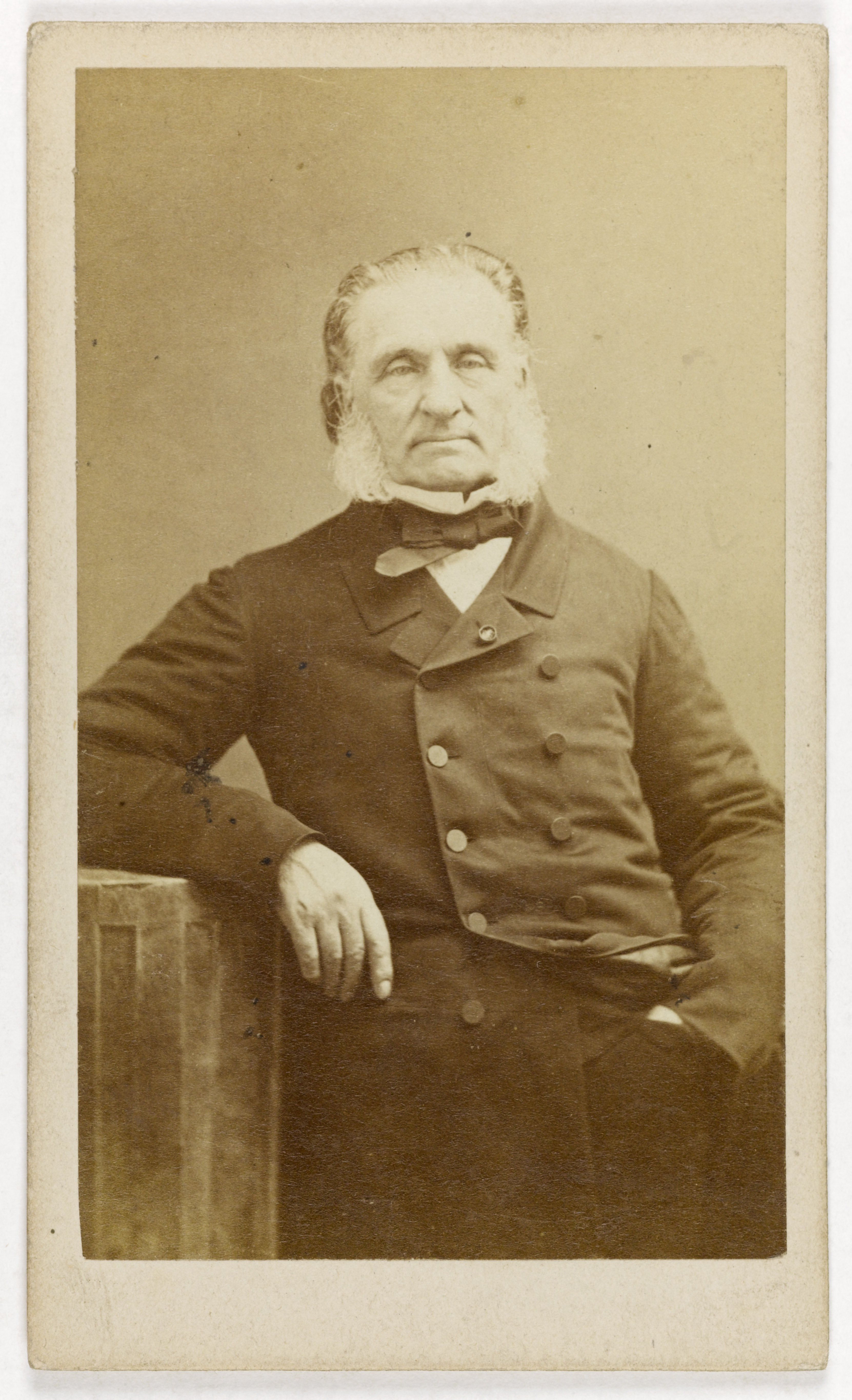 Anonyme, Portrait d'Armand Trousseau (1801-1867), médecin, professeur de clinique médicale à l'Hôtel-Dieu, membre de l'Académie de médecine