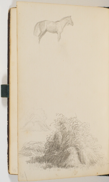 P.C. Skovgaard, En hest. En høstak