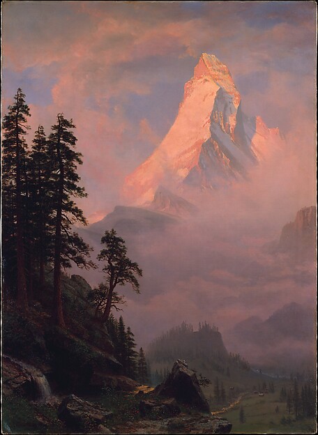 Albert Bierstadt, Sunrise on the Matterhorn