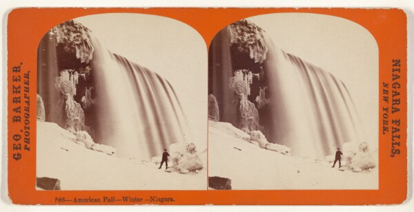 George Barker, American Fall - Winter - Niagara.