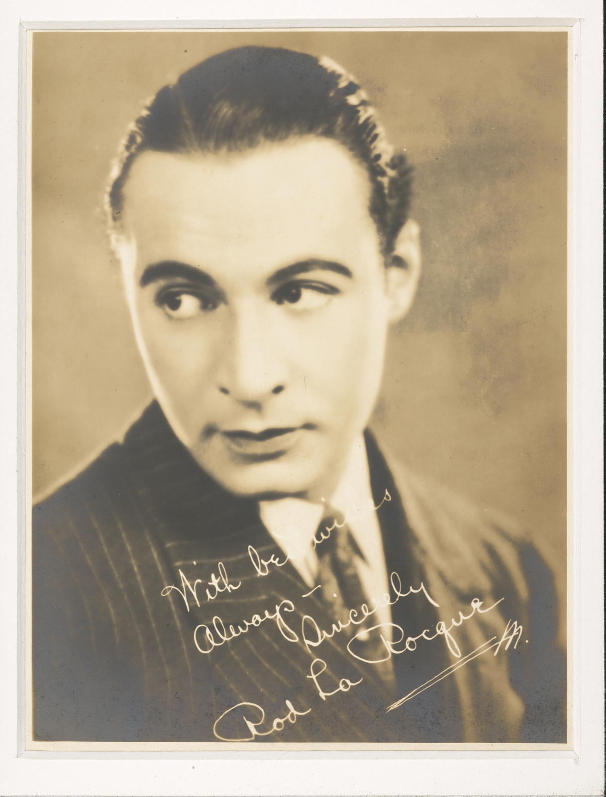 Desconegut, Rod La Rocque