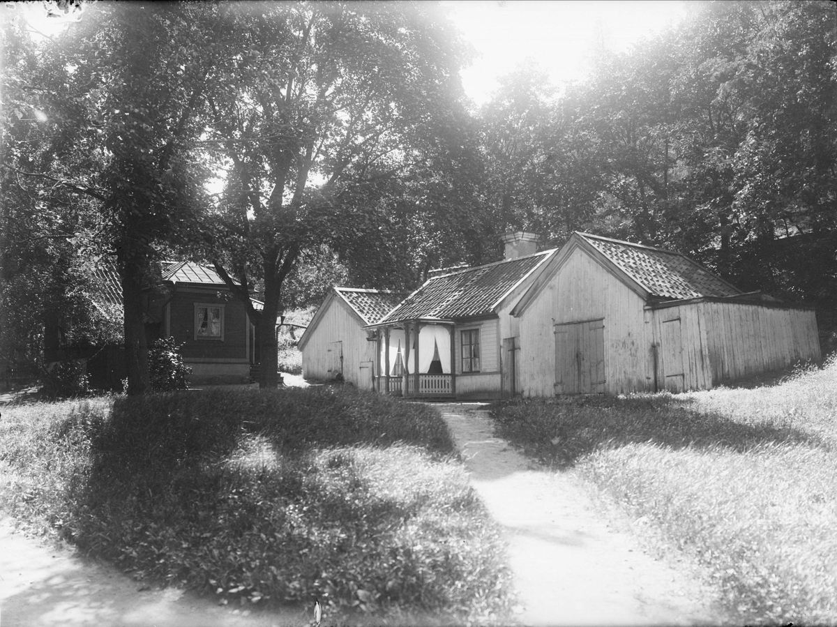 Alfred Dahlgren, The Castles, Fjärdingen, Uppsala from the north 1908