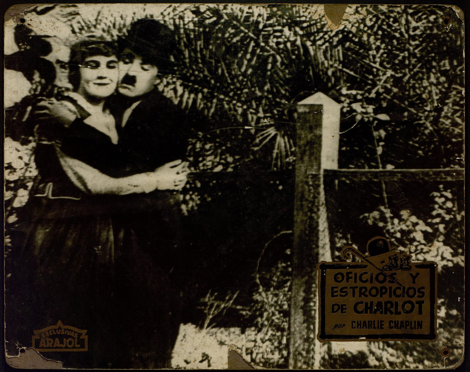 Desconegut, Oficios y estropicios de Charlot