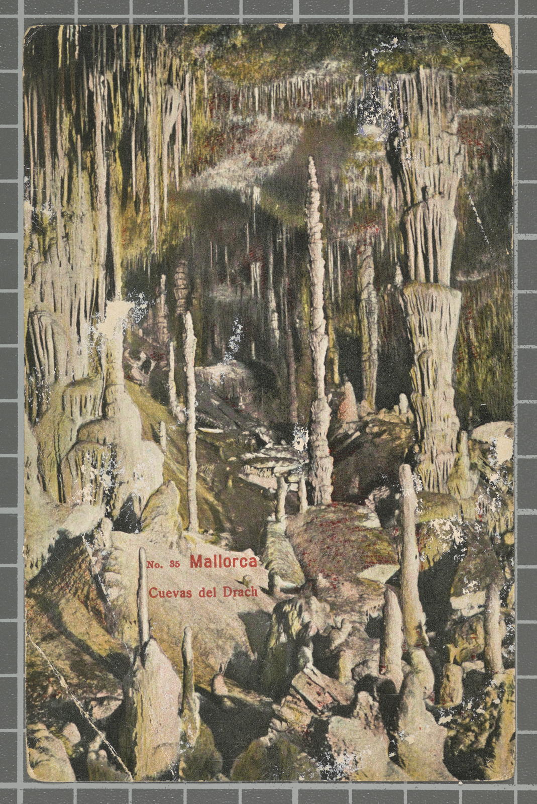 Desconegut, No. 35 Mallorca. Drach Caves