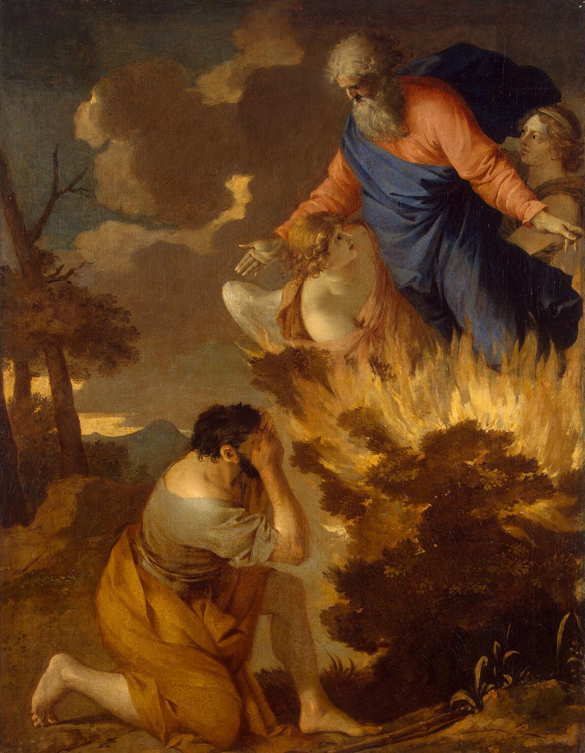 Sébastien Bourdon, Moses and the Burning Bush