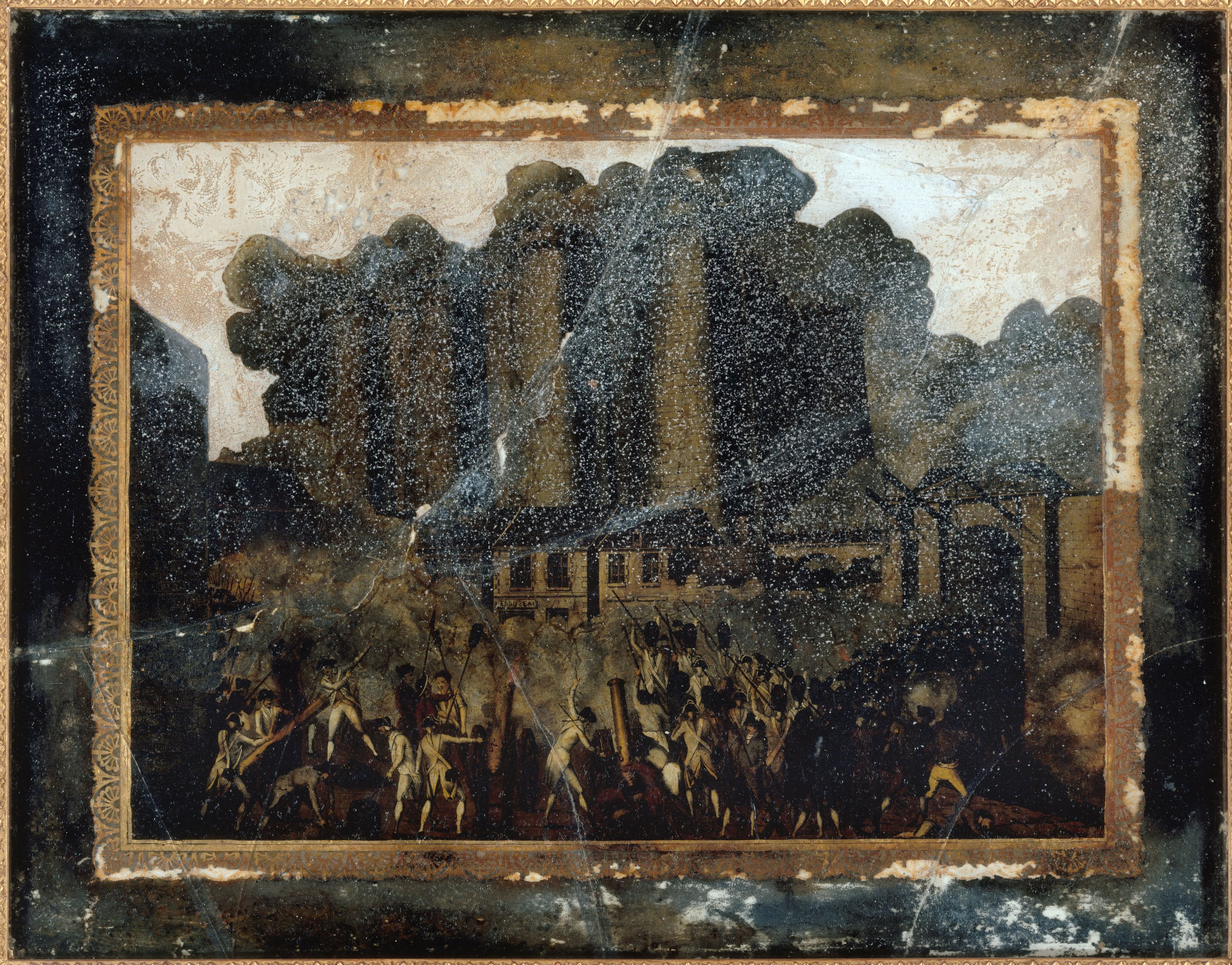 Anonyme, Prise de la Bastille, le 14 juillet 1789