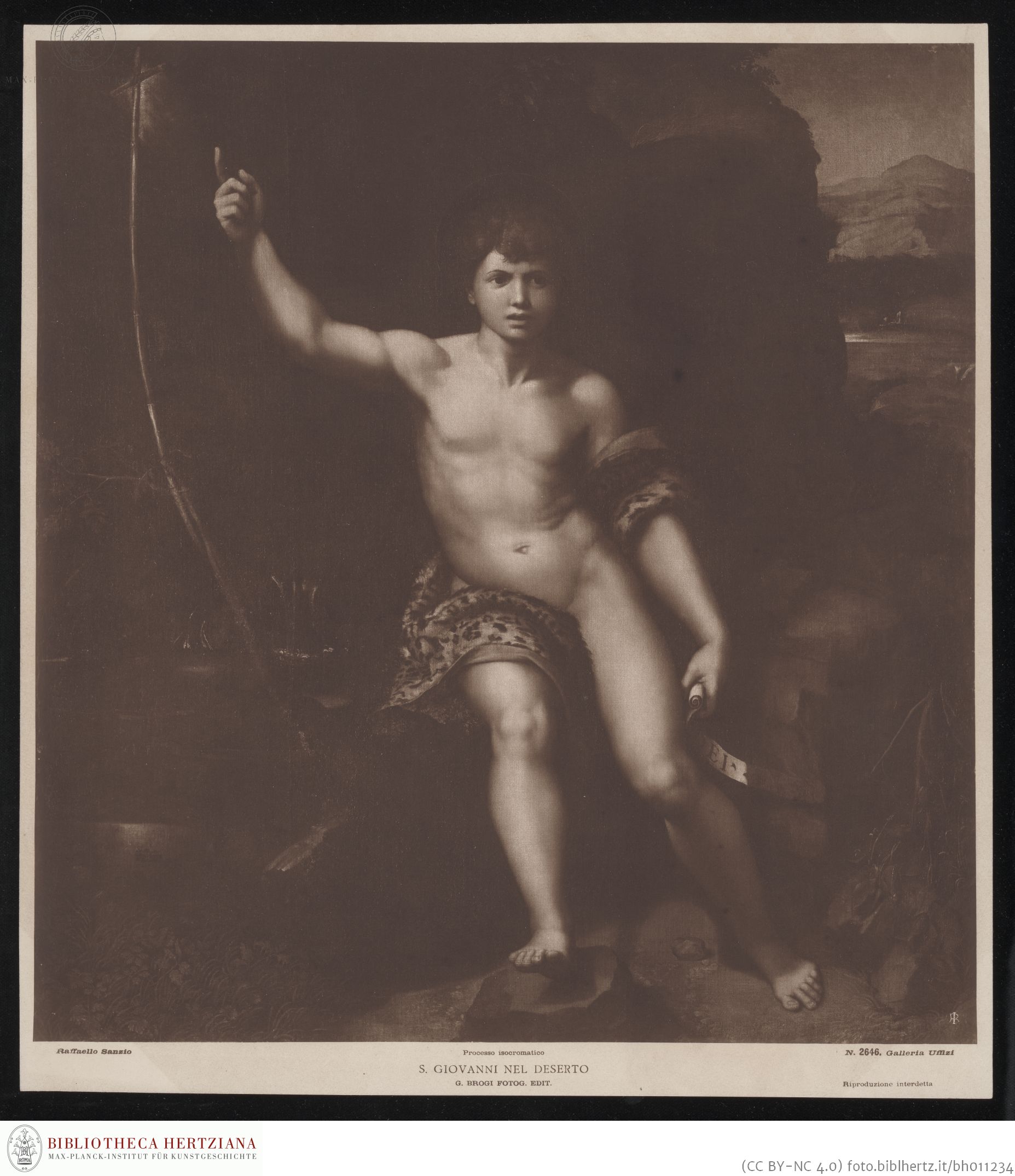 Raphael, John the Baptist in the wilderness