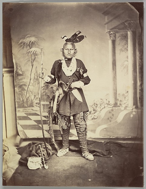 Unknown, [Studio Portrait of Plains Indian]